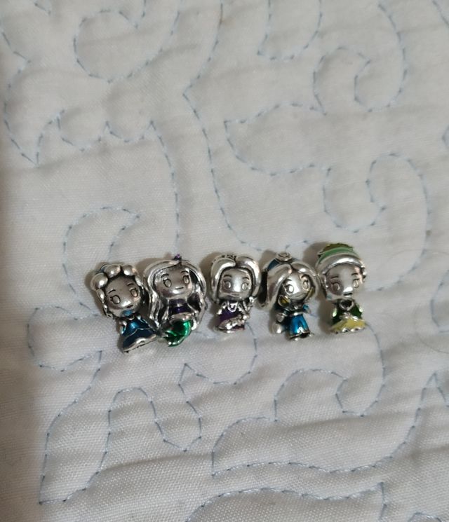 Charm abalorio Princesa Rapunzel pulsera Pandora