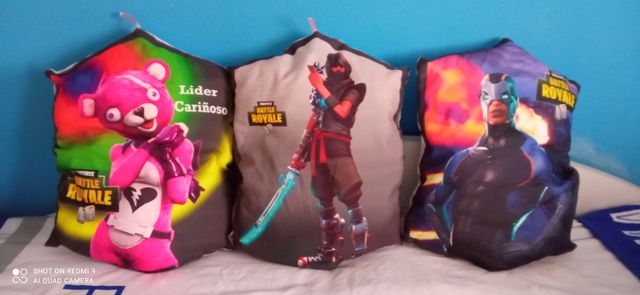cojines fortnite