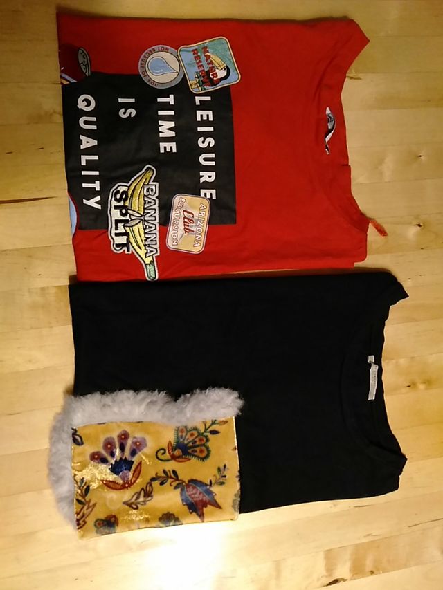 Lote 2 camisetas Zara