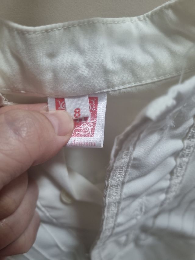 Camisa fallero niño Talla 8