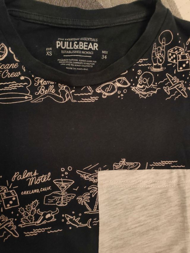 Camiseta Pull&Bear. Talla XS.