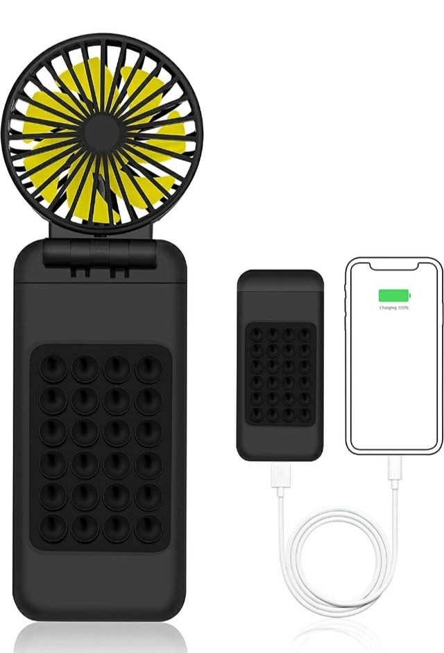 Ventilador Portátil con batería 10000mAh incluida