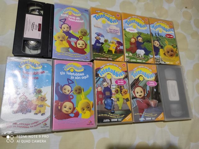 películes VHS teletubis català