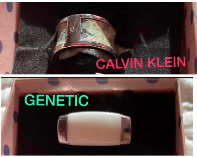 Anillos Calvin Klein y Magnetic talla 17