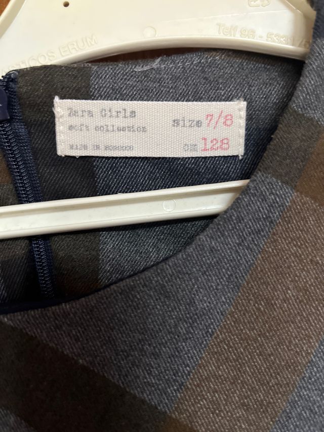 Vestido Zara 7/8 años
