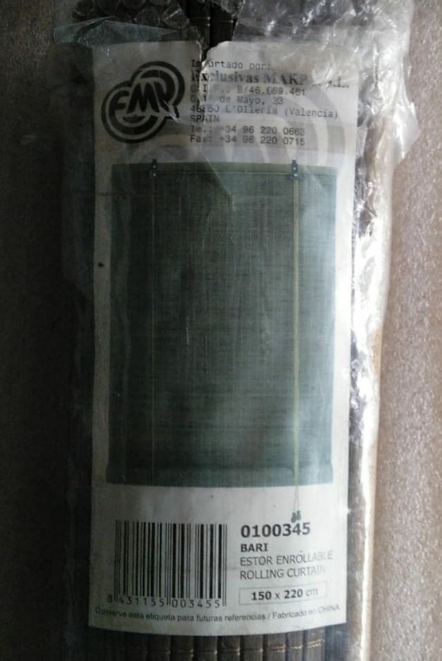 Estor Enrollable 150x220 cm