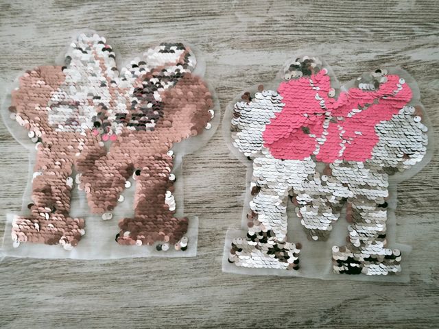 Aplicaciónes reversibles lentejuelas