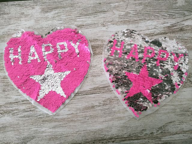 Aplicaciónes reversibles lentejuelas