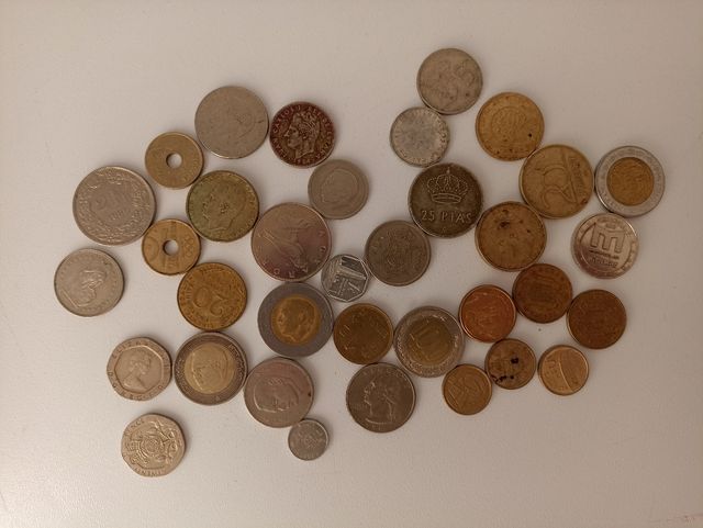 vendo monedas para coleccionistas