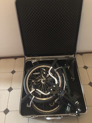 Maleta transporte brompton de segunda mano por 125 EUR en Barcelona en  WALLAPOP