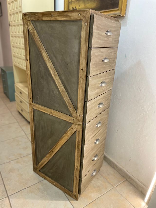 Cajonera archivador estilo industrial de segunda mano por 145 EUR en