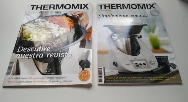 REVISTA THERMOMIX 21 NÚMEROS - 2 LIBROS y EXTRAS