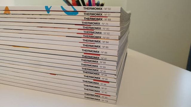 REVISTA THERMOMIX 21 NÚMEROS - 2 LIBROS y EXTRAS