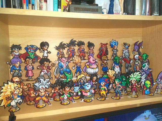Figuras Dragon Ball hama beads mini