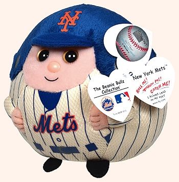 Peluche Beanie Ballz New York Mets