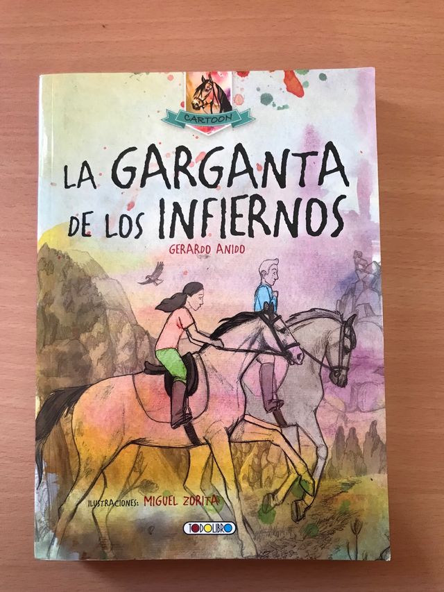 Libros caballos cartoon