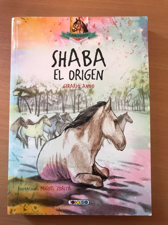 Libros caballos cartoon