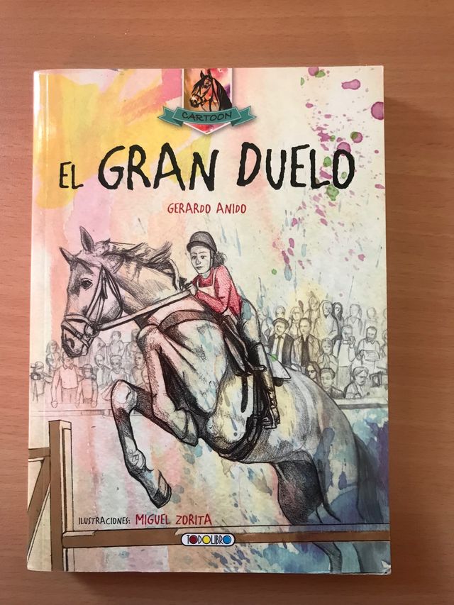 Libros caballos cartoon