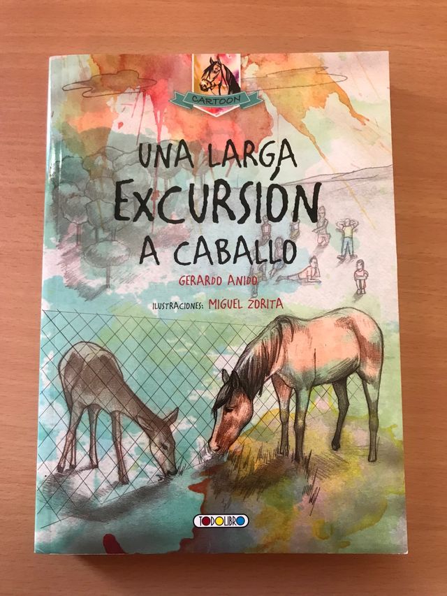 Libros caballos cartoon