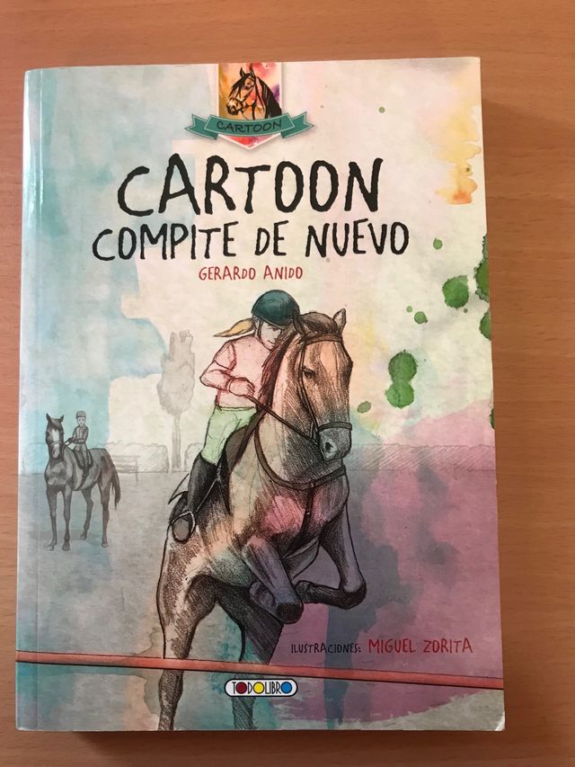 Libros caballos cartoon