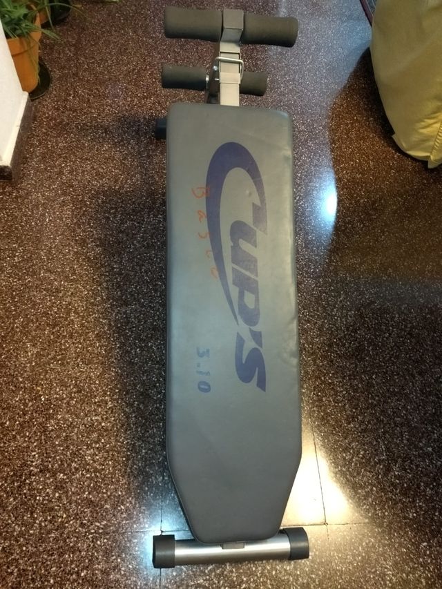 Banco abdominales plegable