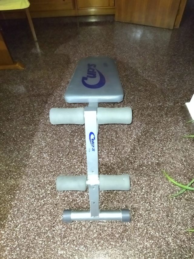 Banco abdominales plegable