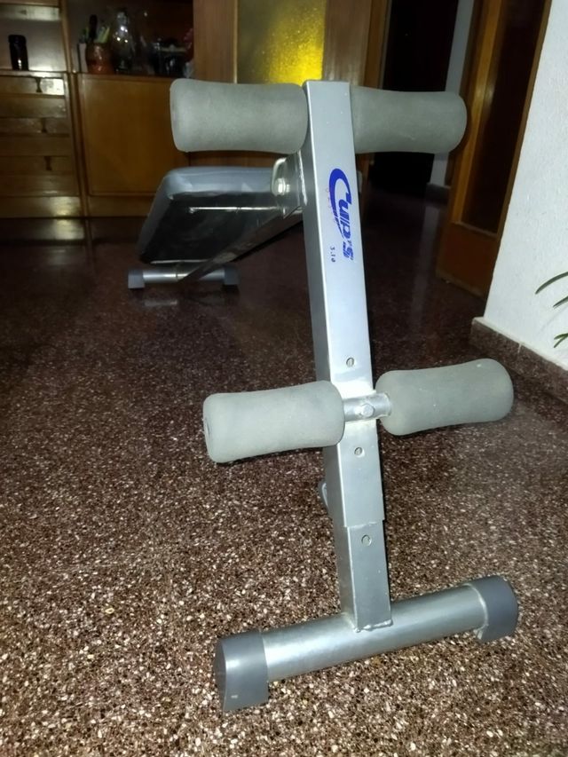Banco abdominales plegable