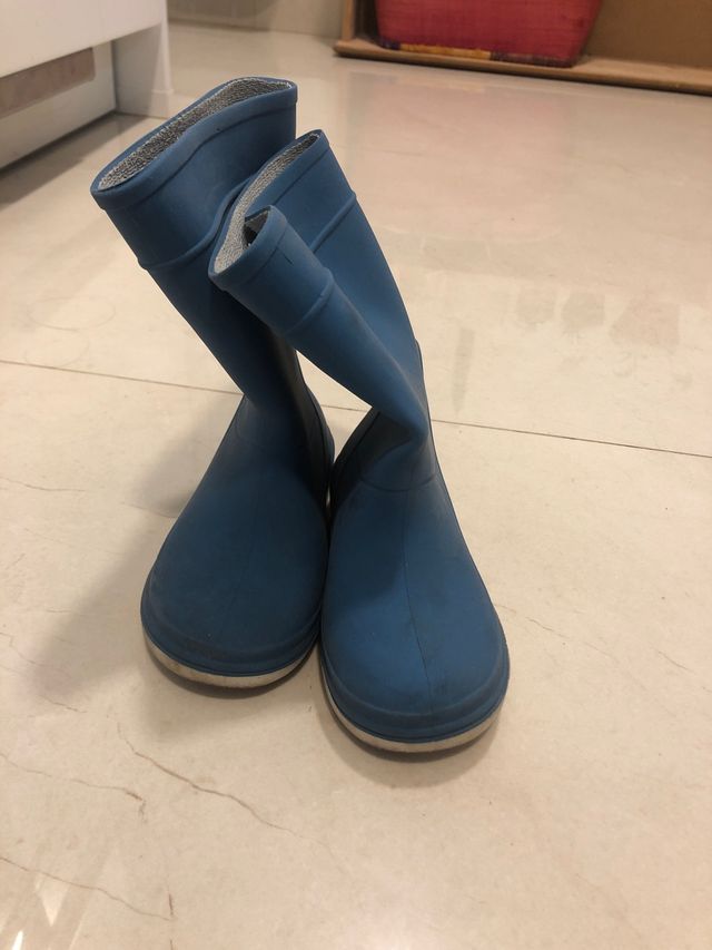 Botas agua decathlon azules 24