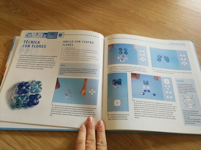 Bisutería con cuentas de cristal Swarovski.