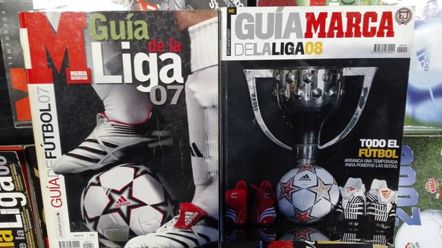 Colección libros de Guía de La Liga Marca