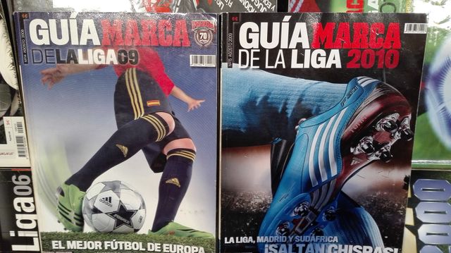 Colección libros de Guía de La Liga Marca