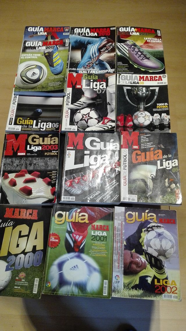 Colección libros de Guía de La Liga Marca