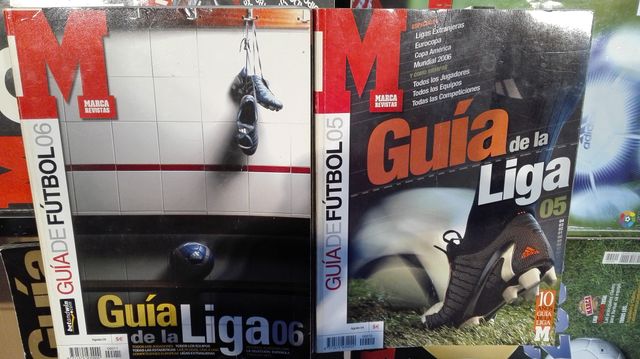 Colección libros de Guía de La Liga Marca