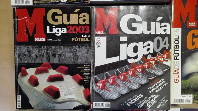 Colección libros de Guía de La Liga Marca