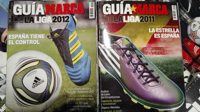 Colección libros de Guía de La Liga Marca