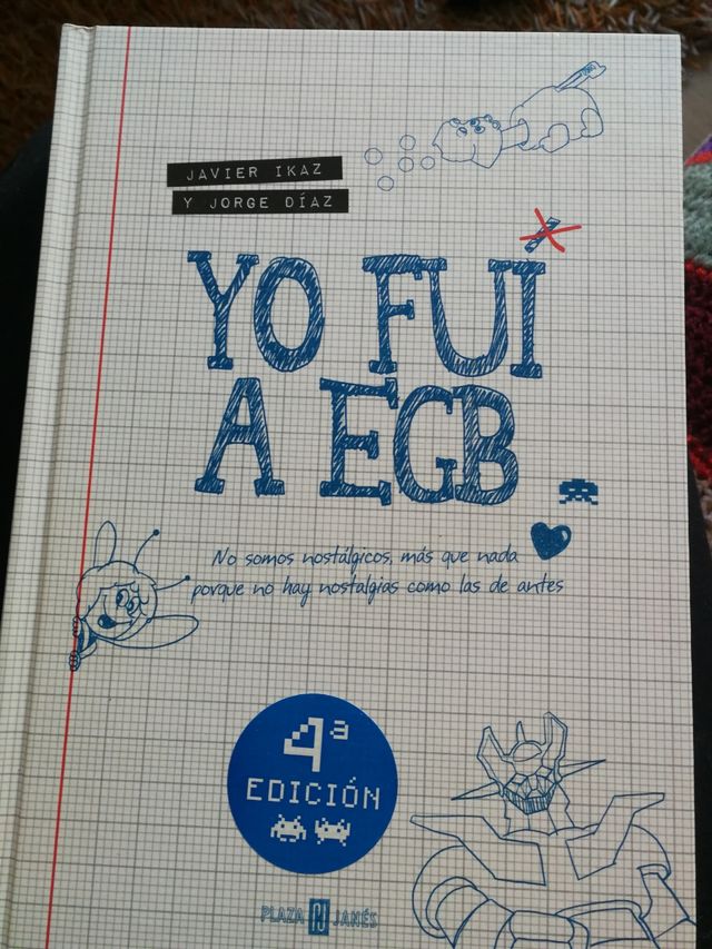 Yo fui a EGB. tapas duras