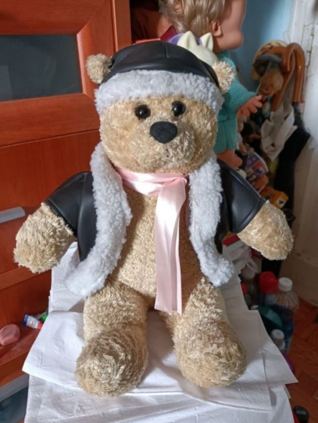 Osito de Peluche Motero