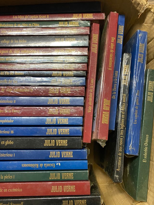 Colección Julio Verne edición centenario