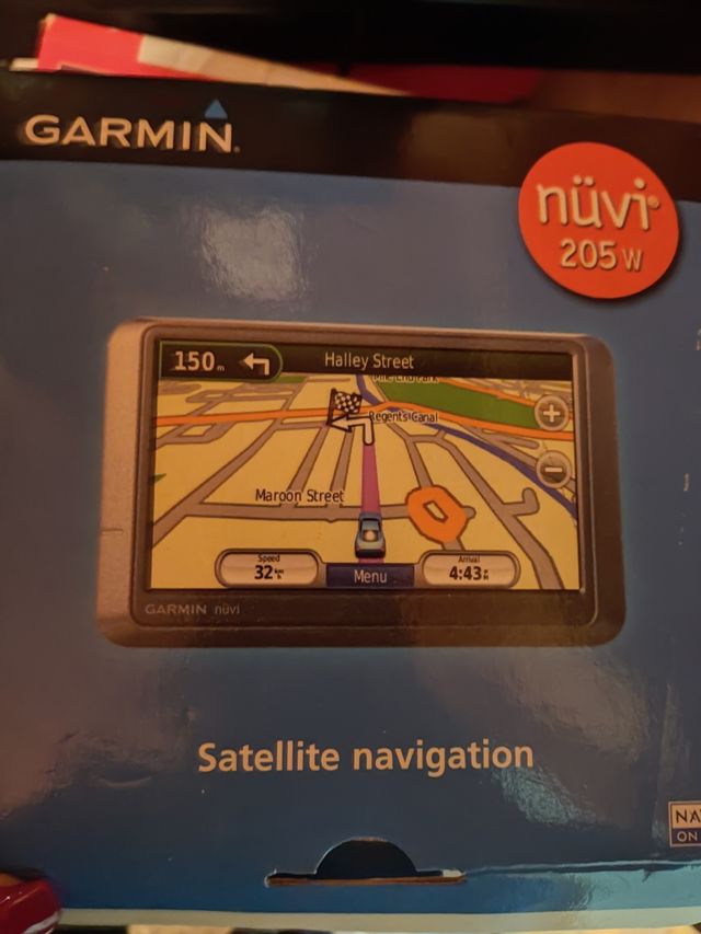 navegador Garmin nuvi 205