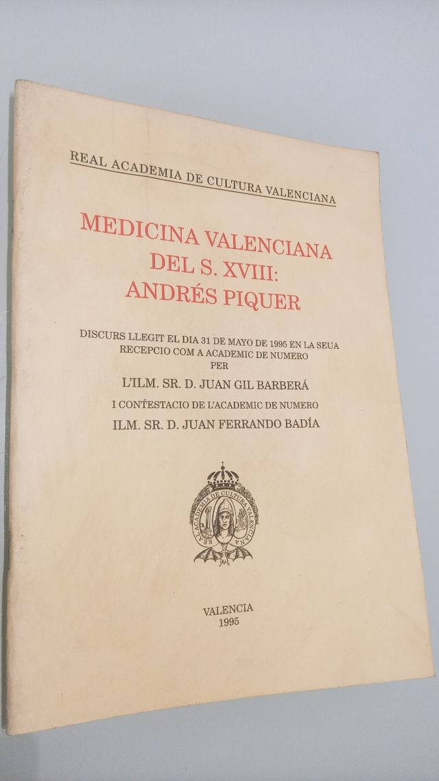 Medicina Valenciana del siglo XVIII