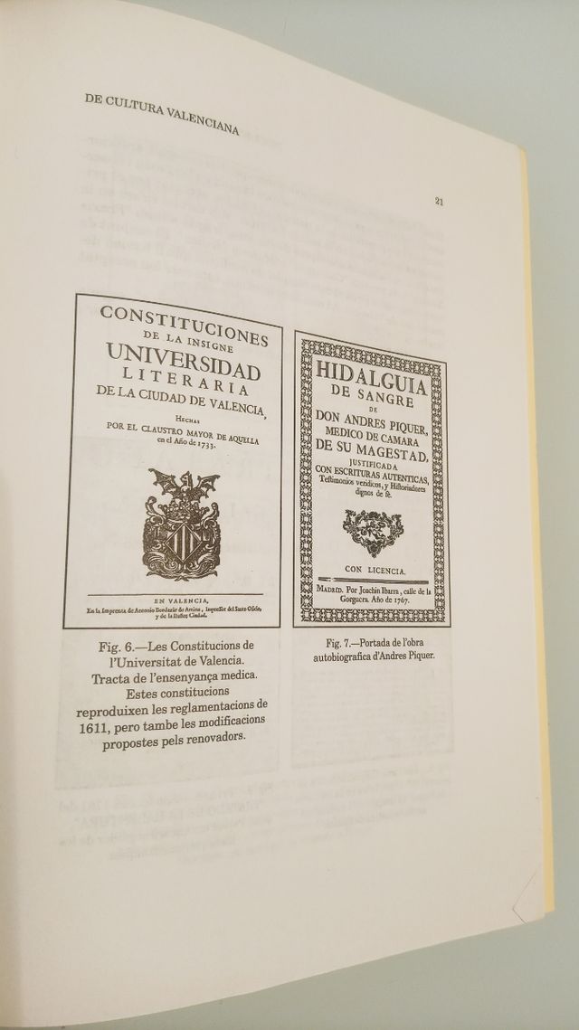 Medicina Valenciana del siglo XVIII