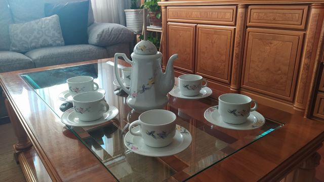 Juego Chocolate o café 6 servicios