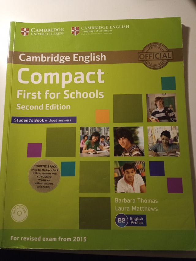 Libro Cambridge English Student's book. B2