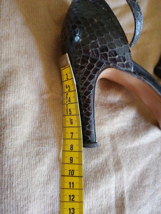 Scarpe marroni in pelle 36