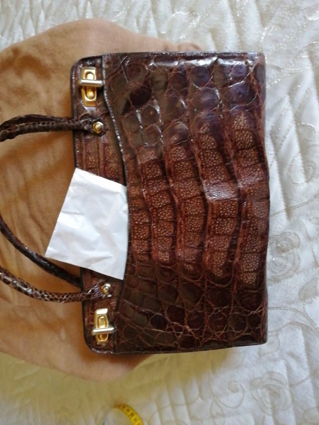 Borsa marrone vintage