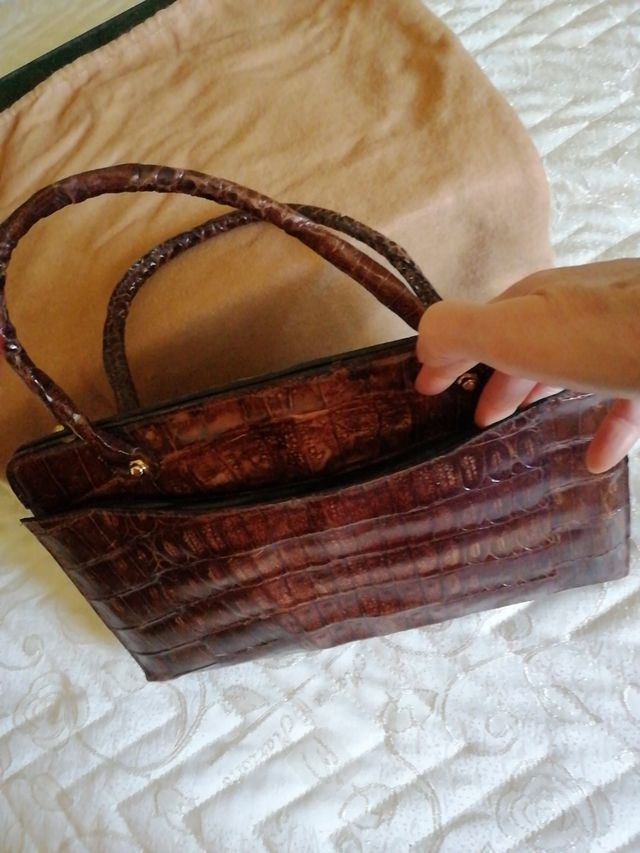 Borsa marrone vintage