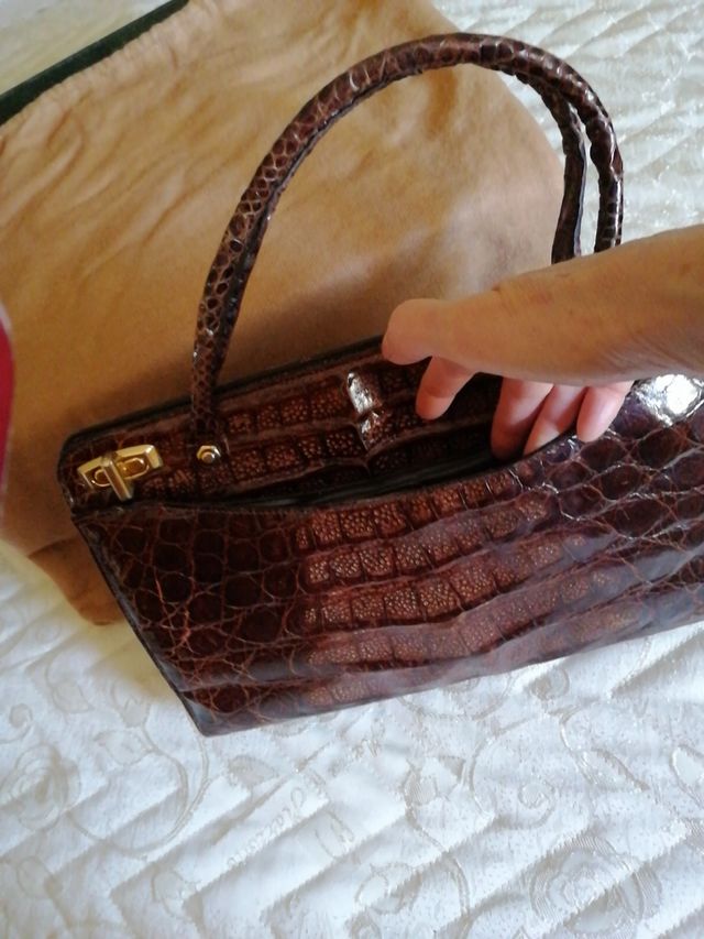 Borsa marrone vintage