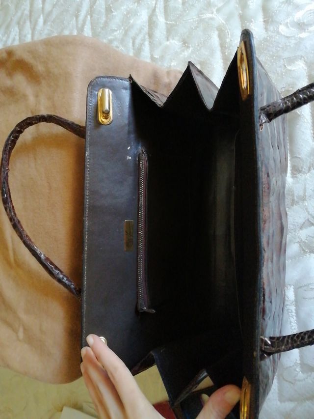 Borsa marrone vintage