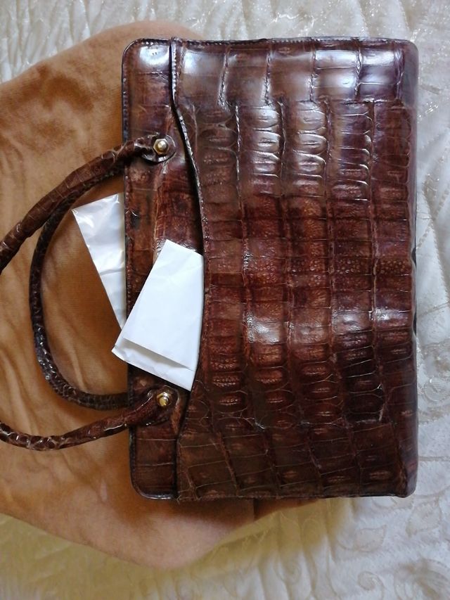 Borsa marrone vintage