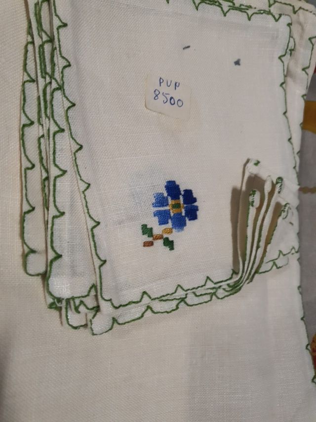 mantel con servilletas